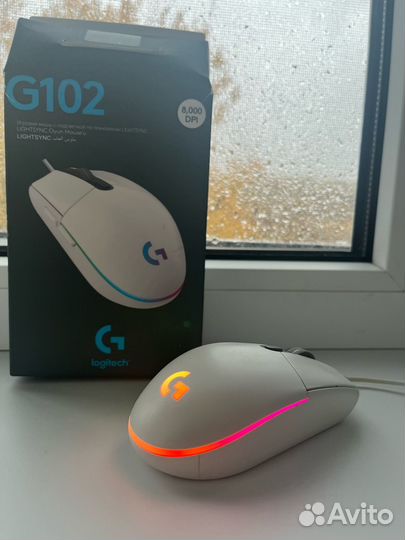 Logitech G102 Белый