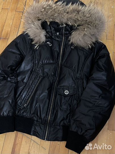 Куртка бомбер с мехом аляска jaded london y2k