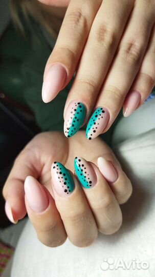 Маникюр+гель-лак,смарт педикюр+гель-лак, наращиван