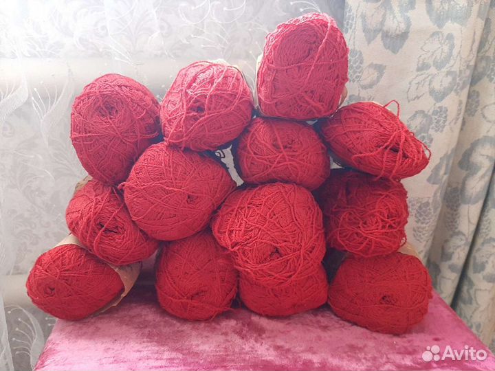 Пряжа СССР полушерсть