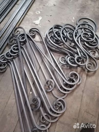 Элементы холодной ковки и изделия