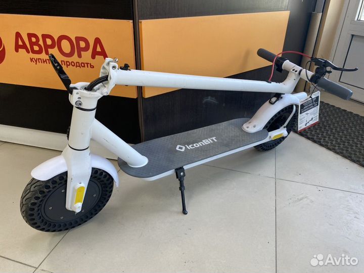 Электросамокат iconbit Kick Scooter City Pro White