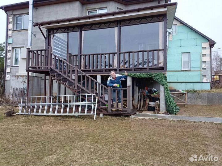 Мягкие окна (шторы) для веранд