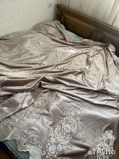 Комплект шторы и тюль новые