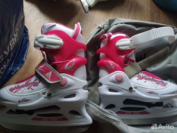 Коньки р. 26-29 раздвижные детские