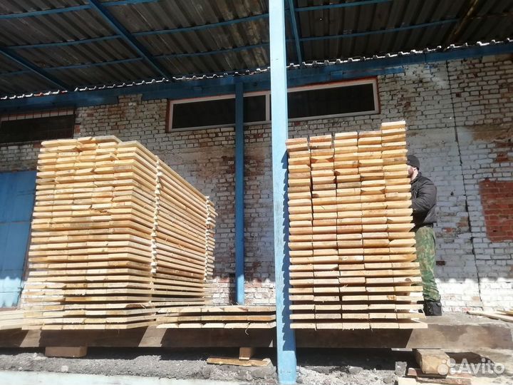 Доска обрезная, брус от производителя