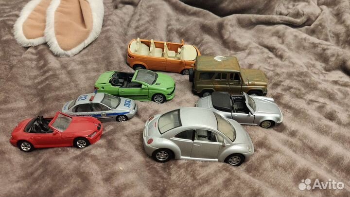 Машинки металлические модельки