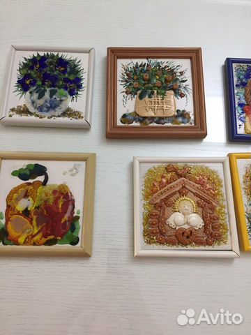 Картина из керамики