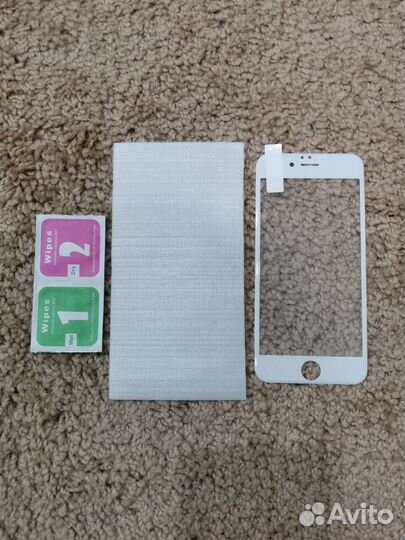 iPhone 6/6S защитное стекло ударопрочное 3D