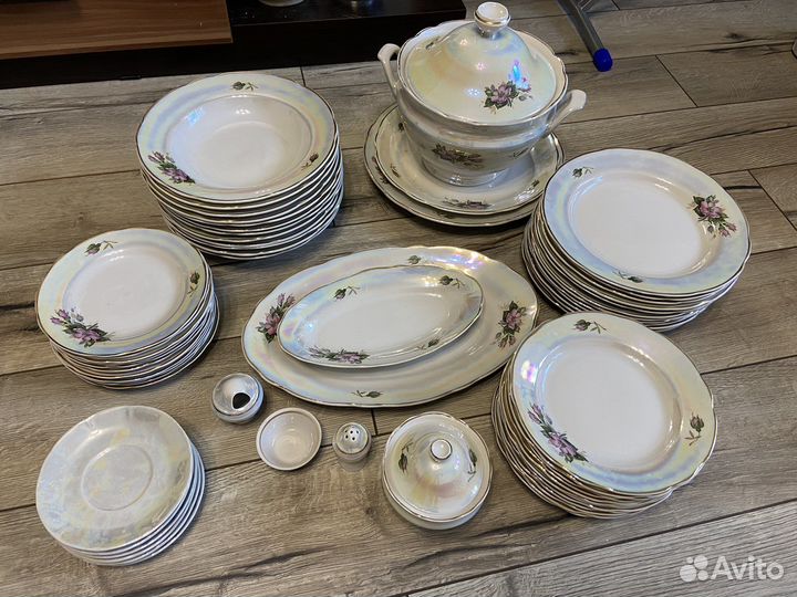 Сервиз столовый коростенский фарфор