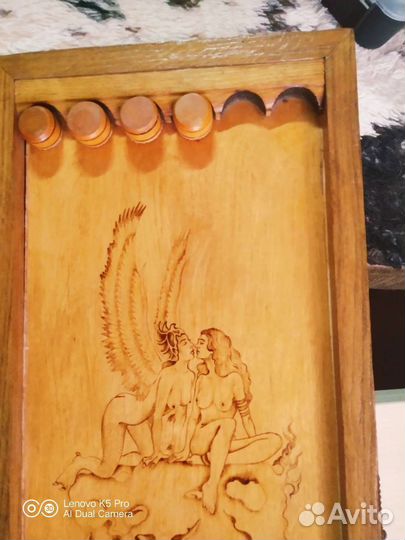 Нарды ручной работы бу