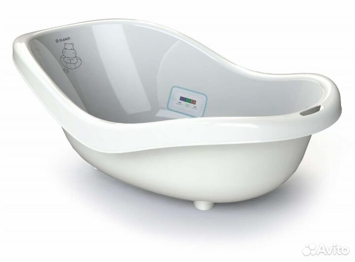 Детская ванночка для купания с термометром