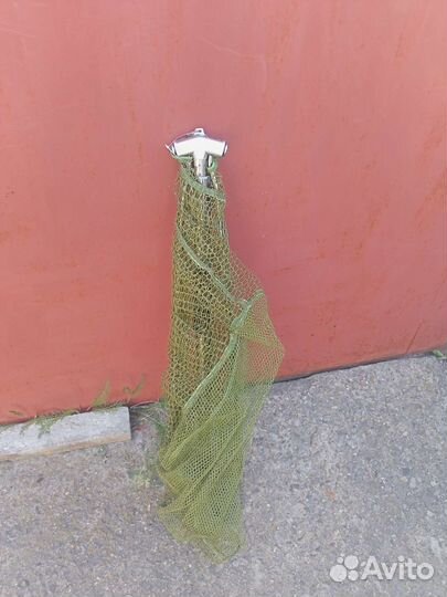 Подсачек складной прорезиненный новый