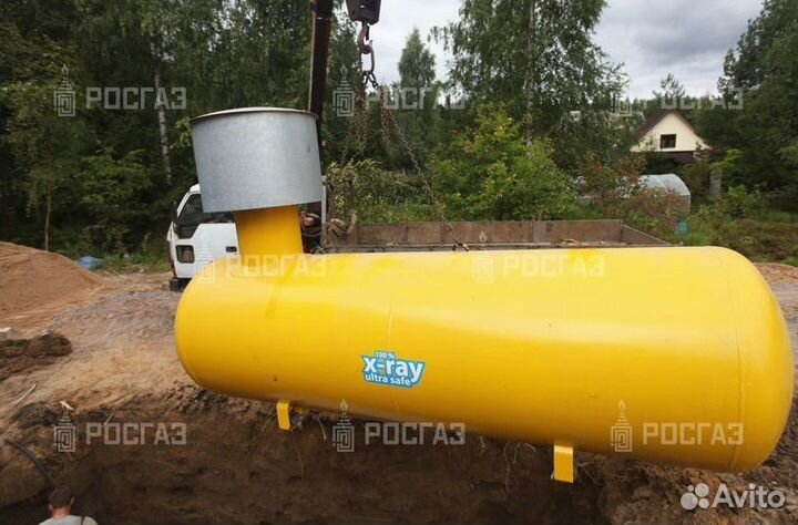 Газгольдер новый