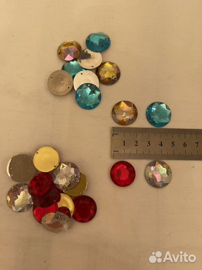 Стразы пришивные. Швейная фурнитура