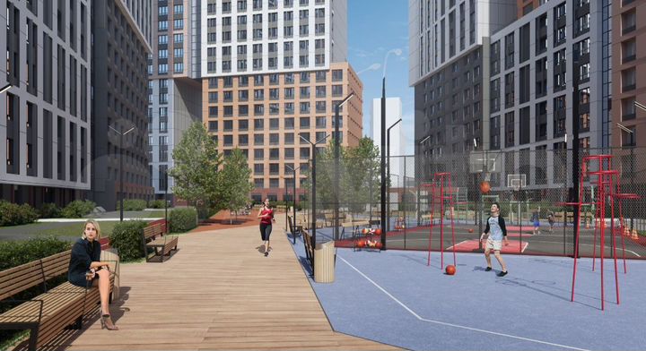 4-к. квартира, 68 м², 13/23 эт.