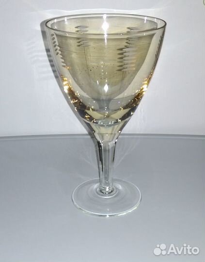 Фужер (бокал), цветное стекло, винтаж СССР
