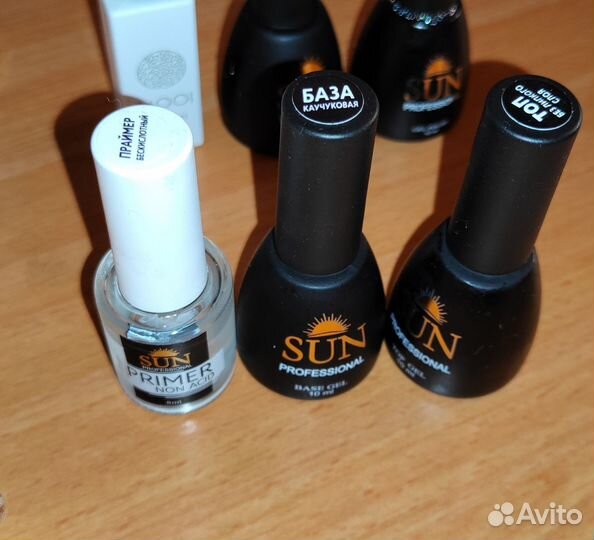 LED лампа для маникюра sunuv + аксессуары,лаки