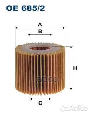 Фильтр масляный OE6852 Filtron