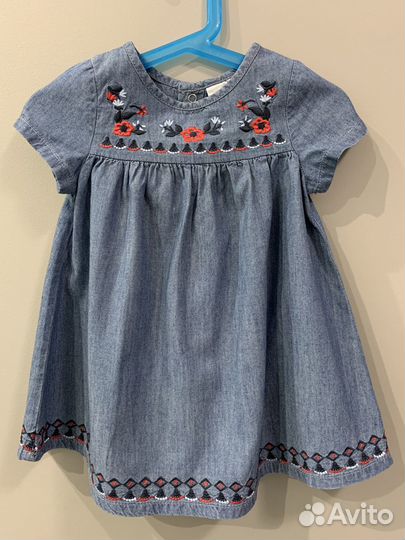 Джинсовые платья для девочки