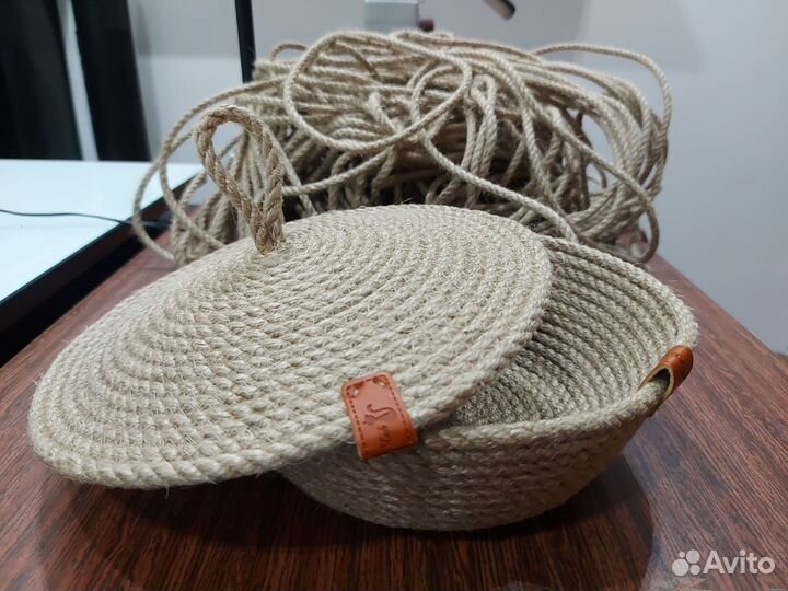 Корзина из джута