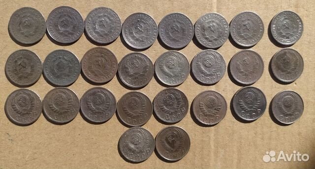 Монеты СССР 1931-1957г.(никель)