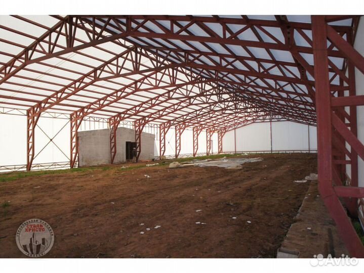 Быстровозводимый ангар под ключ