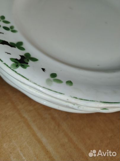 Тарелки Ранние Советы Главфарфор