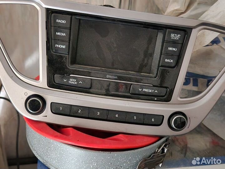 Штатная магнитола на hyundai solaris 2021