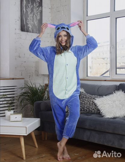 Пижама кигуруми Стич