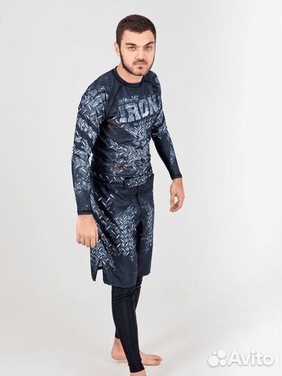 Рашгард для мма и единоборств iron взрослый