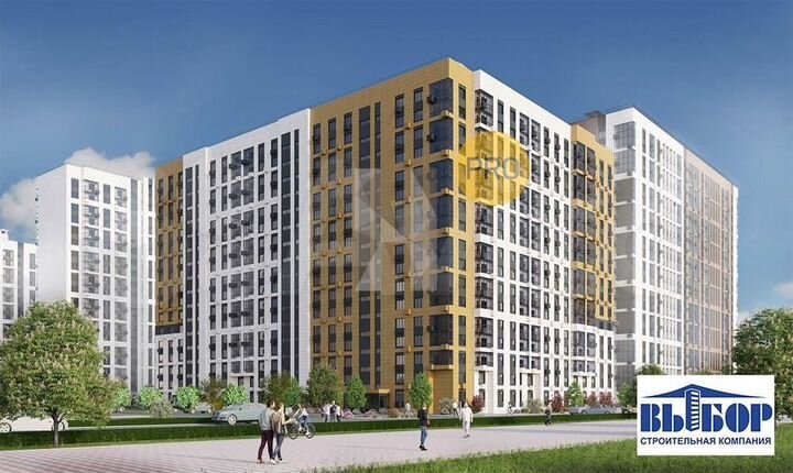 Квартира-студия, 28,4 м², 8/21 эт.