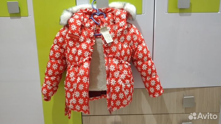 Зимний комбинезон для девочки 110