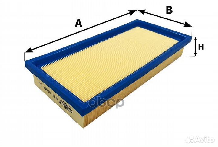 Фильтр воздушный;FAW Oley;1109160HL;afau100 AG859