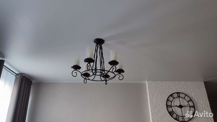 Люстра из металла