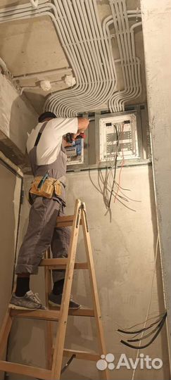 Услуги электрика монтаж