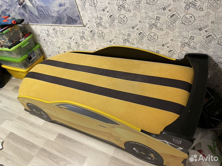 Кровать машинка с подсветкой