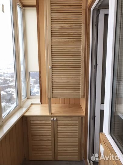 Отделка балконов