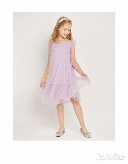 Нарядное платье для девочки 134