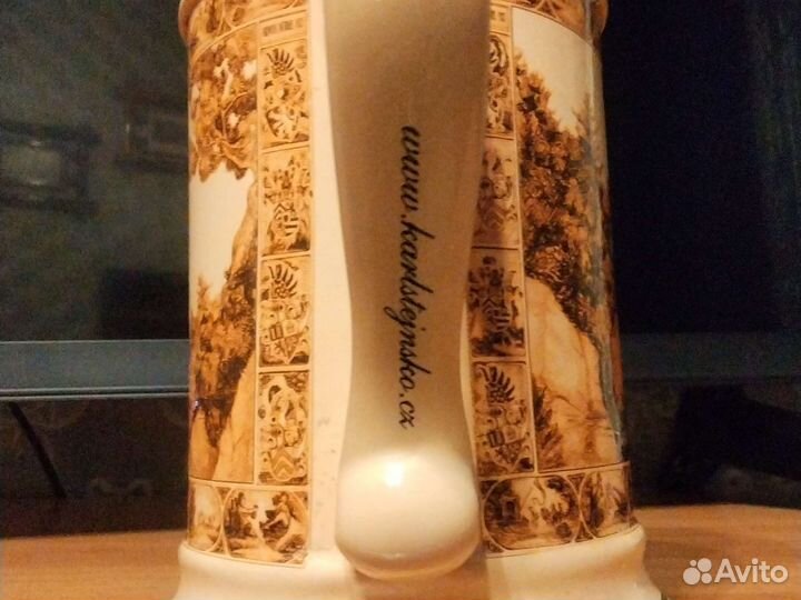 Кружка пивная Karlstein. чехия