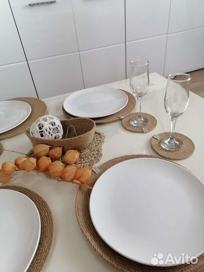 Интерьерные мелочи из джута, веревка, подарок