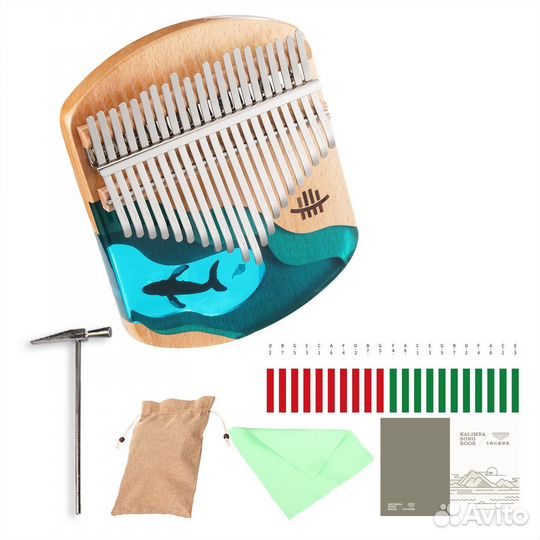 Калимба Hluru 21 язычков