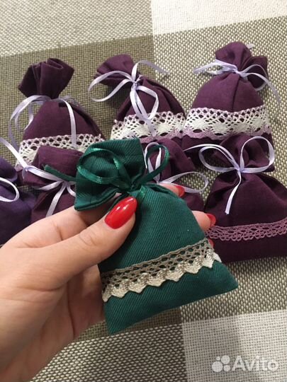 Лавандовое саше - мешочки ручная работа