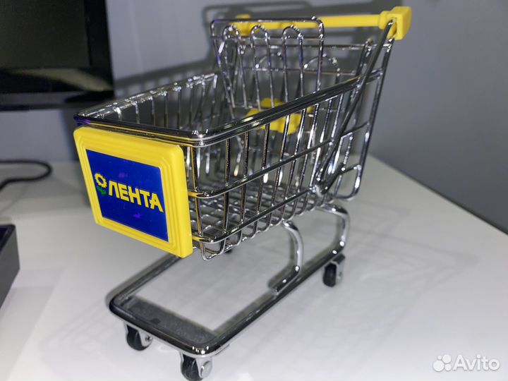 Мини лента игрушки с тележкой