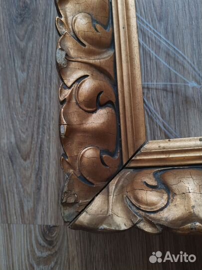 Антикварная рама багет для холста 19 век