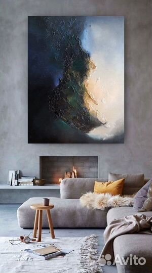 Картина маслом на холсте абстракция