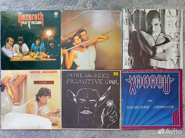 Пластинки винил 54 штуки