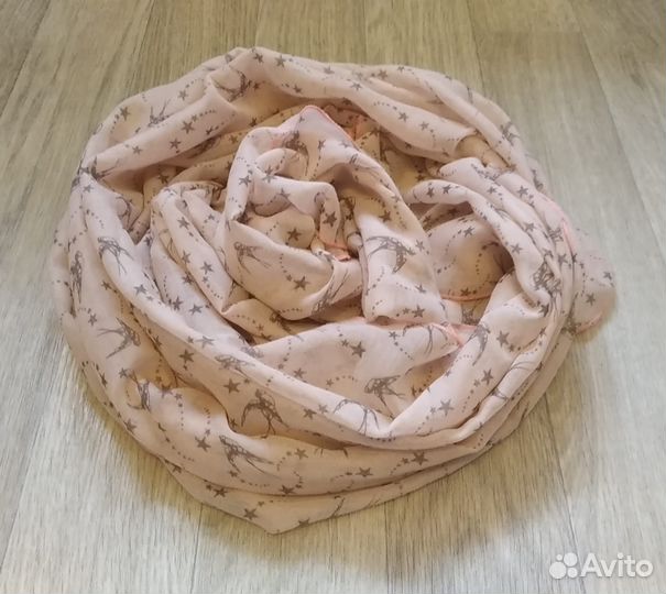 Зимняя шапка + палантин