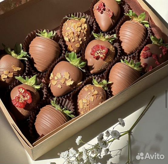 Клубника в шоколаде