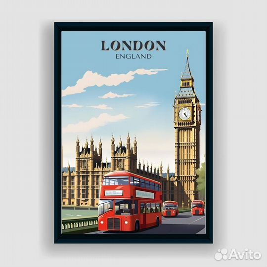 Постер London (А2)
